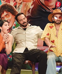 111K views · 3.5K reactions | Cirkus cast Ranveer Singh, Rohit Shetty, Jacqueline Fernandez, Pooja Hegde and Varun Sharma play a Super Fun round of How Well Do You Know Each Other. From pulling each other's legs to cracking up during the whole segment, this is the team's FUNNIEST interview to date. | Bollywood Bubble - Videos | Facebook