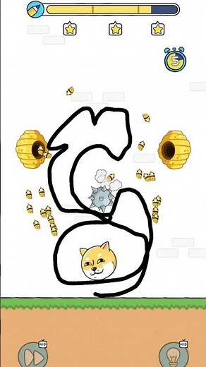 Bee 🐝 game #new #trendinggame #bee #puzzle #game #mobilegame