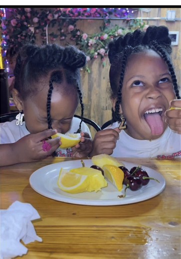 No Reaction Challenge 🍋 With Your Favorites Zhuri😍 & Kamora😍 #funnyreels #noreactionchallenge #familyfun #zhuriandkamora #justzkthings