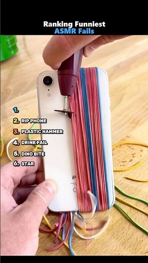 Ranking Funniest ASMR Fails