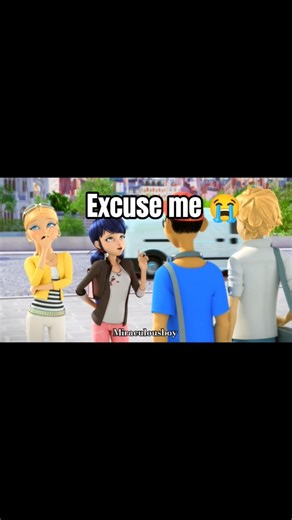 Chloe that's rude 😭 #miraculous #funny #shorts #fyp #ytshorts #mlbb