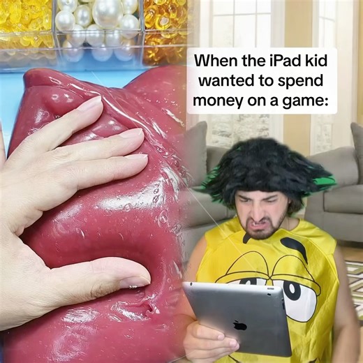 When the iPad kid wanted to spend money on a game #comedy #shorts