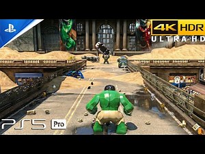 LEGO Marvel Super Heroes (PS5 Pro) 4K HDR Gameplay