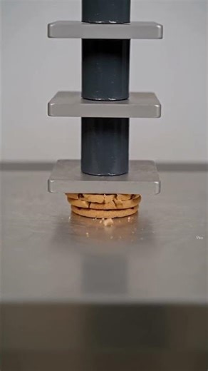 Hydraulic Press Crushes Crayons