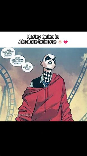 Absolute Harley Quinn is bald bald bald 💔💔