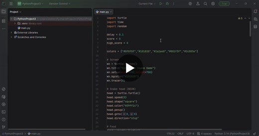 #python #pythonprojects #snakegame #gamedevelopment #coding #programming #studentdeveloper #bca #techlearning #developerjourney #beginnerprojects #computerscience #learntocode | Nidhi Gaur
