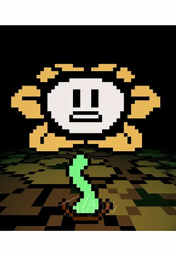 Накалякал: Flowey из Undertale в редактировании