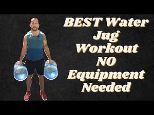 Low Body At Home Workout (5 Gallon Water Jugs ONLY)