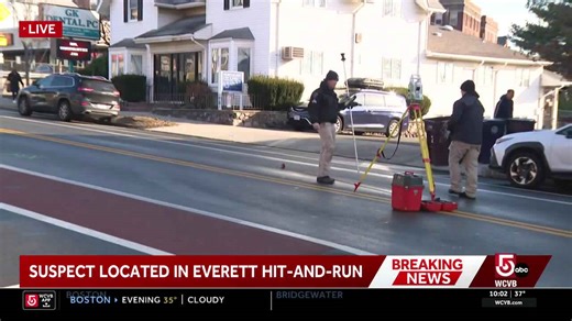 Police: Victim hospitalized after hit-and-run in Everett, suspect located
