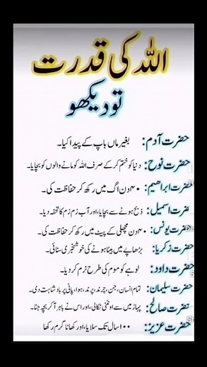 Allah’s Power – Miracles of the Prophets That Prove His Greatness