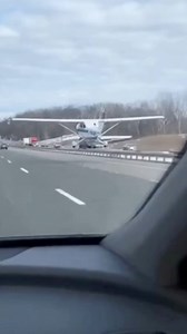Cessna performing an emergency landing on a busy highway! #cessna #aviation #aviationlovers #AviationNews | Aviation World