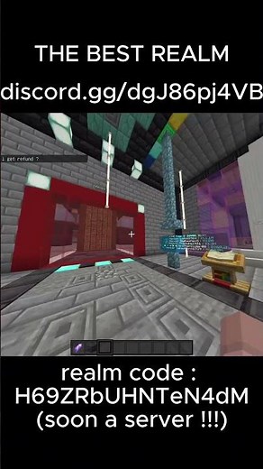 This is the best BEDROCK realm #bedrockrealm