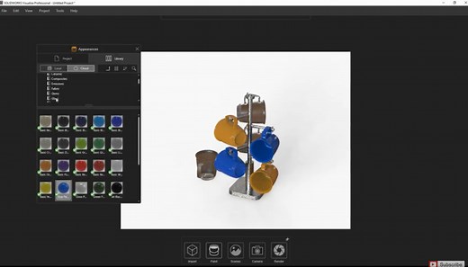 Create High Quality Renderings in SOLIDWORKS Visualize Faster Using Easy Mode
