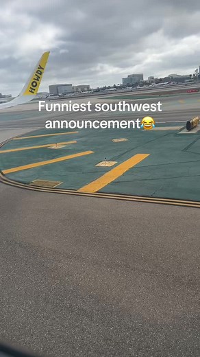 Funniest Southwest Airlines Flight Attendant Announcement