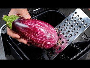 Eggplant + Grater + Air Fryer… You Need to Try This!