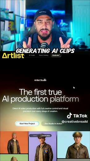 Create Your Own Movie Scenes with Artlist Studio | Artlist.io