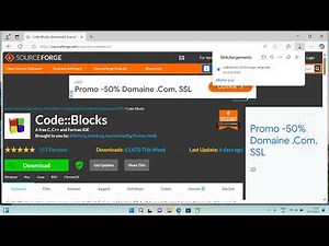 Installer CodeBlocks 20.03 sur Windows 11