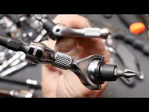 New Nano! Titan delivers micro swivel head ratchet with bit driving handle base. Just gets better!