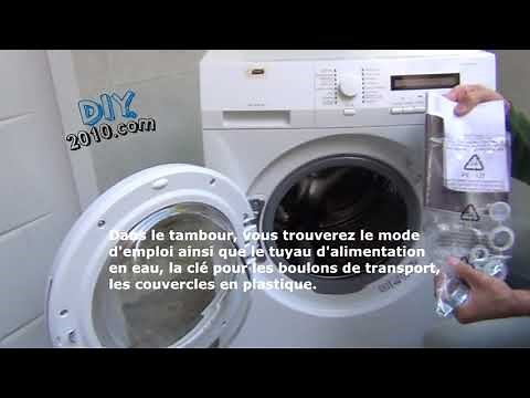 Comment installer votre machine à laver | Installation machine à laver | Branchement d'un lave-linge