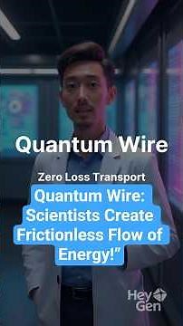 The Search for Zero Resistance: Breakthroughs Explained#Quantum #Quantumwires #Quantumcomputing