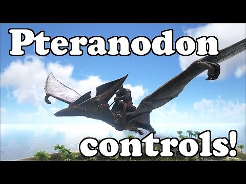 ARK: Survival Evolved Pteranodon controls (incl. How to do a barrel roll)!