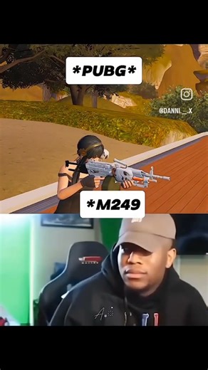 M249 Reload PUBG vs Free fire 👍#status #tween#bgmi #fortnite #freefire #effect #2026