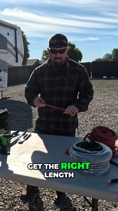 Making battery cables or adding ends to wires? There are a few things you should know to make the install look good, stay safe, and avoid corrosion. Lay out your batteries as they'll be used to get the right cable length. #BatteryCables #WiringTips #RVLife #DIYWiring #Electrical #BatteryInstall | RV Power Plug