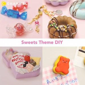 Sweets Theme DIY via C CHANNEL Art&Study | C Channel