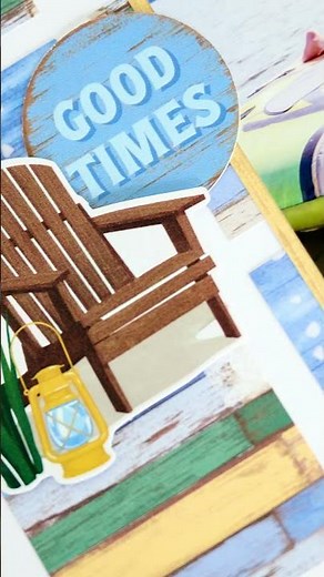 How to Scrapbook Your Lake Memories (Easy Starter)