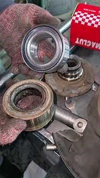 Honda Accord front wheel bearing replacement #automobile