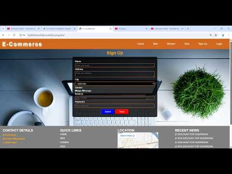E-Commerce Website from Scratch | Part 3 (HTML & CSS) | Marathi