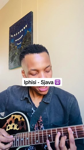 Sjava's Soulful Rendition of 'Iphisi' on Acoustic Guitar