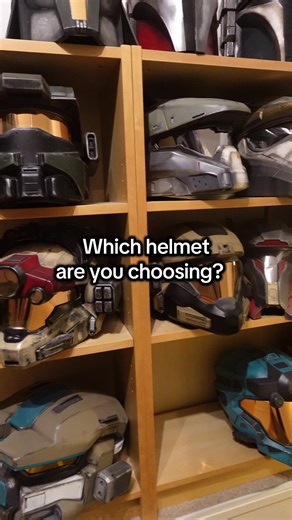 Which helmet are you choosing? #halo #starwars #titanfall #cosplay #cosplayer