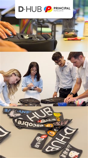D-HUB | Tem coisa que começa em grupo. Entre risadas, ideias trocadas e mãos ocupadas… 🎒 Todos os itens de organização e papelaria daqui do D-HUB... | Instagram