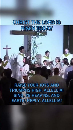 Christ the Lord is Risen Today - Easter Hymn #Jesus