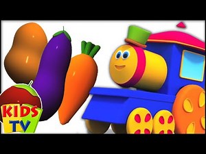 Bob, kereta api | kereta api sayur bob untuk anak-anak | Bob Fruits Train