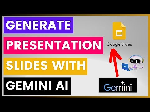How To Generate Presentation Slides With Gemini AI in Google Slides? [in 2025]