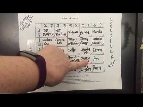 How Does a Super Bowl Pool Work? w/ squares