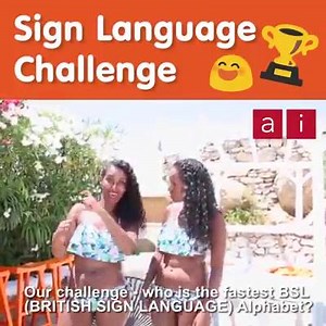 13K views · 234 reactions | Sign Language challenge | DEAF STORY | Facebook