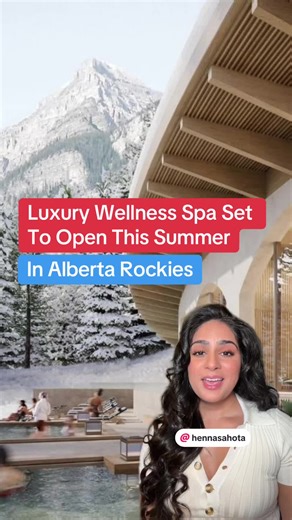 Luxury Wellness Spa Opening in Alberta Rockies This Summer