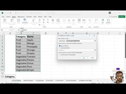 PIVOT EXAMPLE | Excel Analysis Made Easy – Pivot Tables & VLOOKUP Explained!