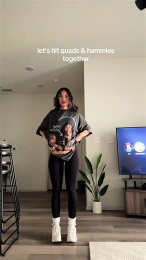 Quads and Hamstrings Workout for Women | Gym Exercise Routine