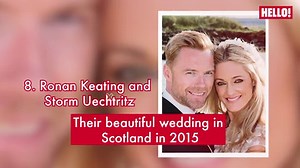 WATCH: 10 of the most spectacular HELLO! exclusive weddings