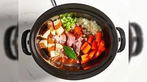 Rich and Tender Slow Cooker Beef Stew Soup