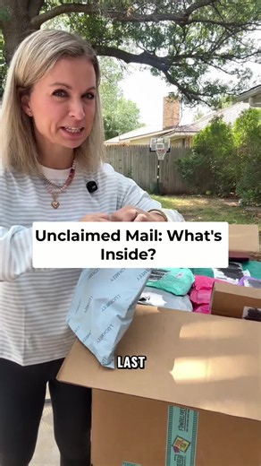 Unclaimed mail boxes are a total gamble! You could get a JBL speaker... or dog ear rinse. What treasures await? #UnclaimedMail #MysteryBox #Unboxing #Surprise #TikTokFinds