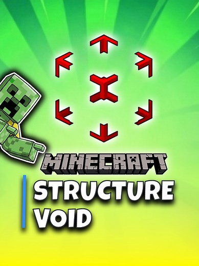 Structure Void en Minecraft Bedrock: cómo conseguir y usar el bloque