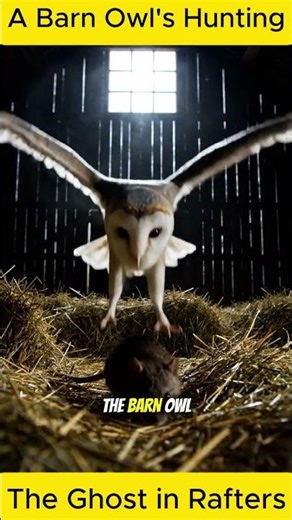 Owl (Barn) | The Ghost in the Rafters | #owl #animals