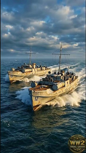 Germany’s Schnellboot S‑Boat “E‑Boat” — Night Torpedo Raider — ww2 in colors
