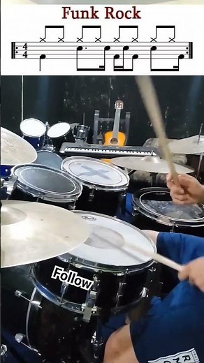 How to create Funk Rock Drum Patterns like Travis Barker!