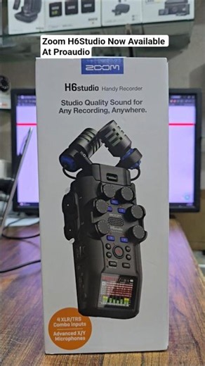 Zoom H6studio - 6 channel Handy Recorder #zoom #zoomh6studio #zoomh6 #recorder #shorts #review